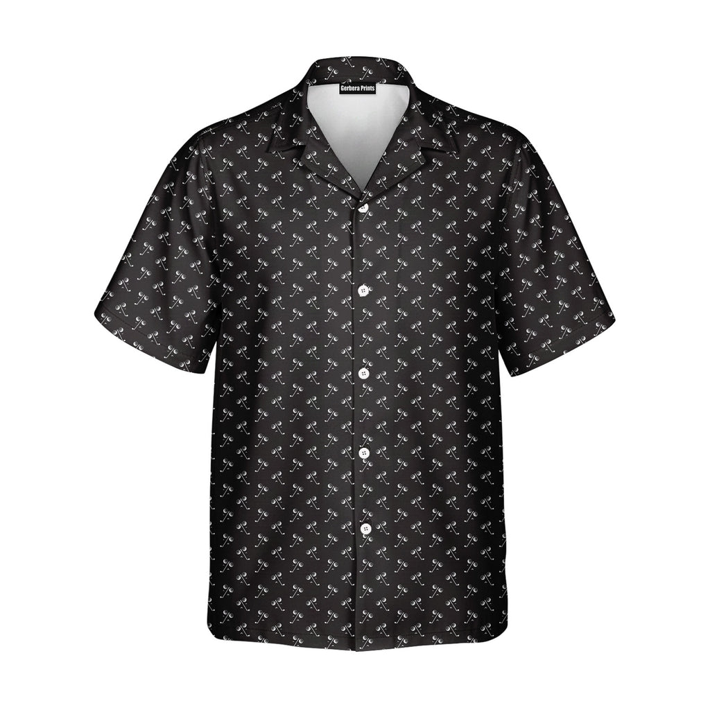 Ball & Wedge - Golf Hawaiian Shirt-Hawaiian Shirt-Gerbera Prints