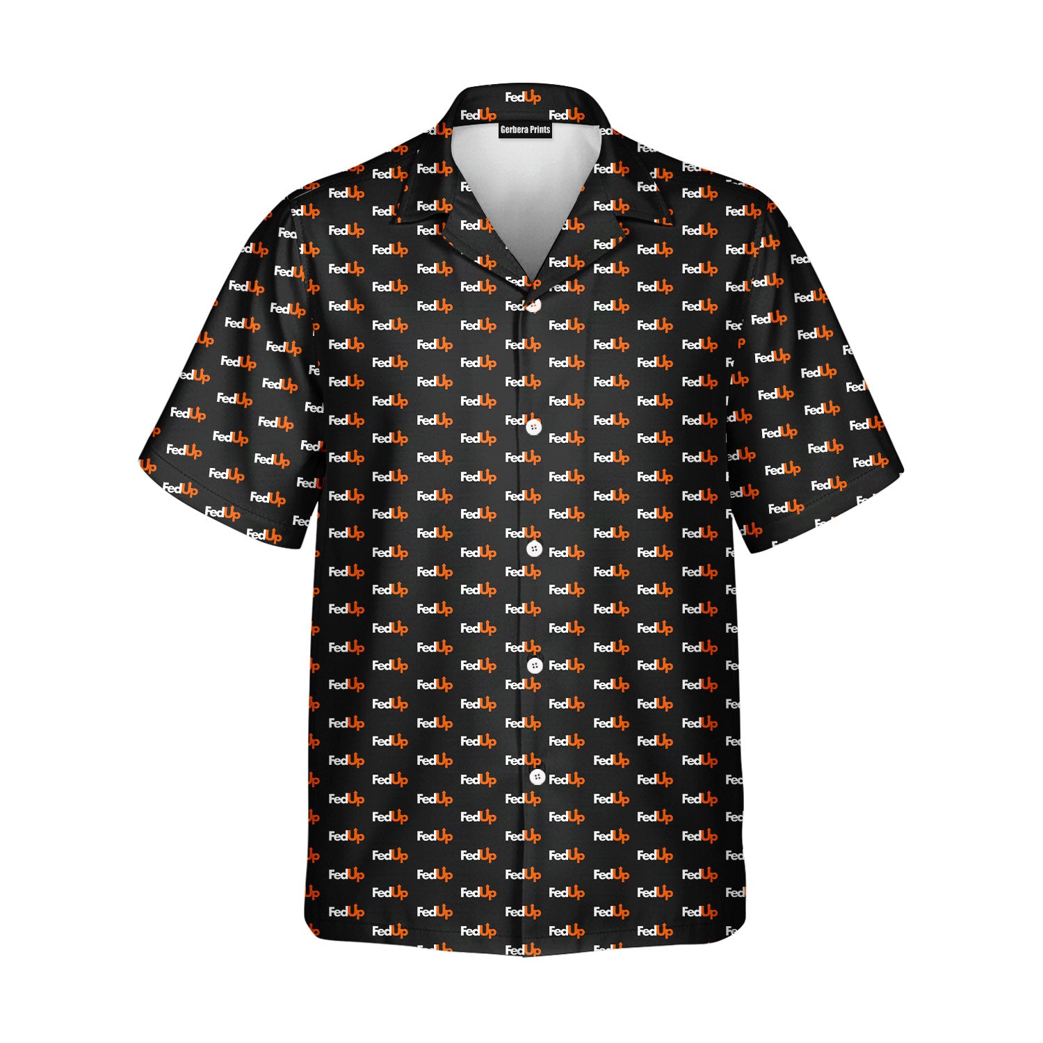 FedUp - Golf Hawaiian Shirt-Hawaiian Shirt-Gerbera Prints