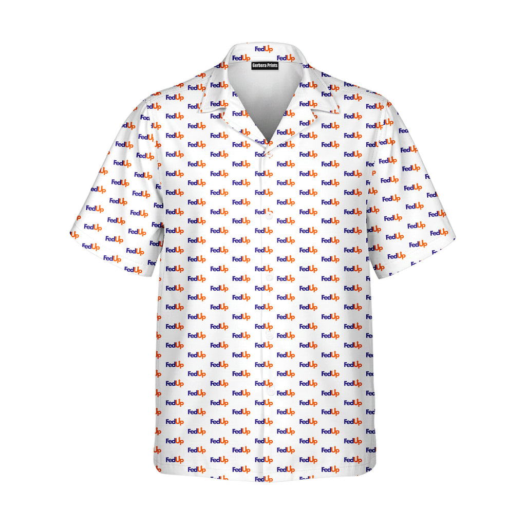FedUp - Golf Hawaiian Shirt-Hawaiian Shirt-Gerbera Prints