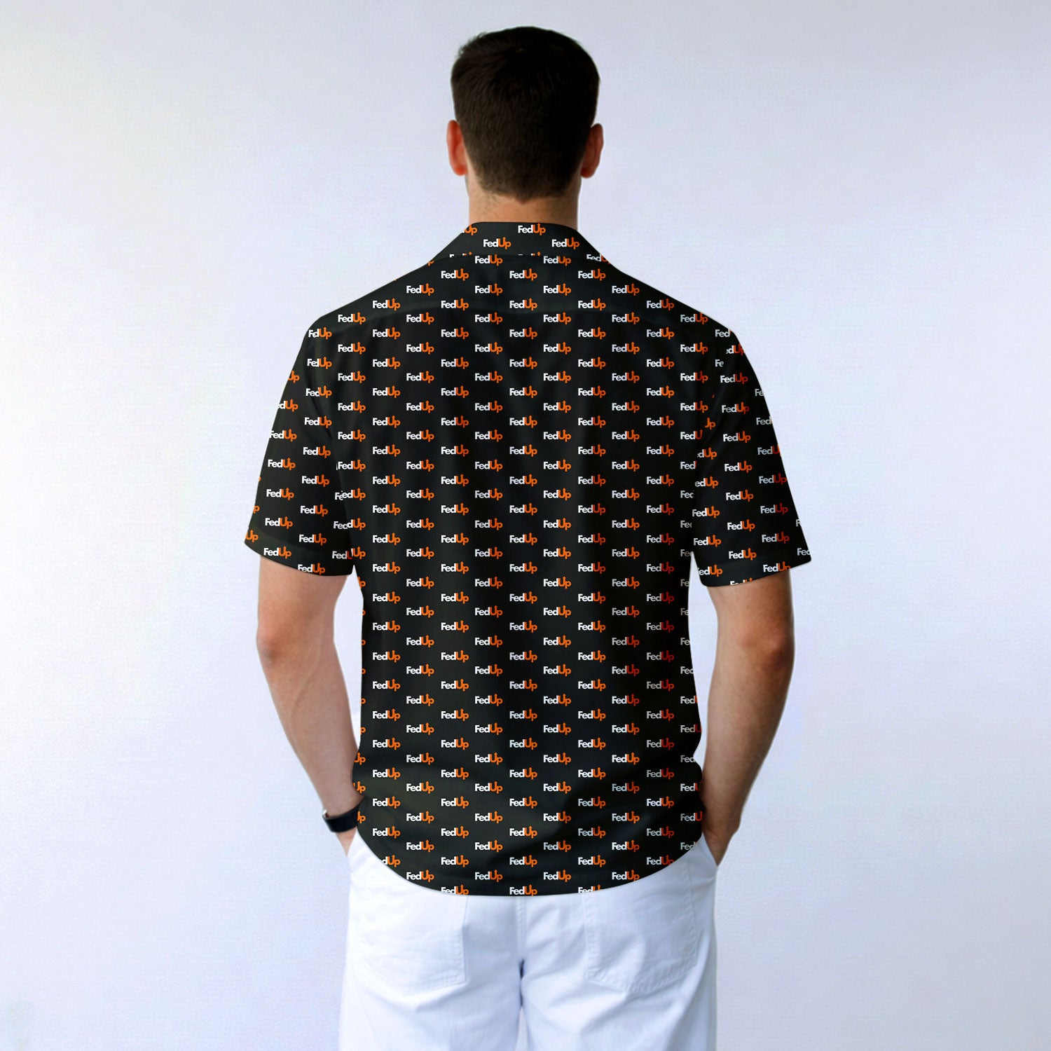 FedUp - Golf Hawaiian Shirt-Hawaiian Shirt-Gerbera Prints