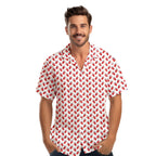 Greatest Lips American - Golf Hawaiian Shirt-Hawaiian Shirt-Gerbera Prints