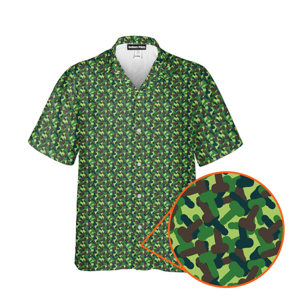 Camouflage - Funny Golf Hawaiian Shirt 