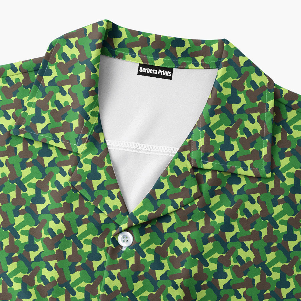 Camouflage - Funny Golf Hawaiian Shirt-Hawaiian Shirt-Gerbera Prints