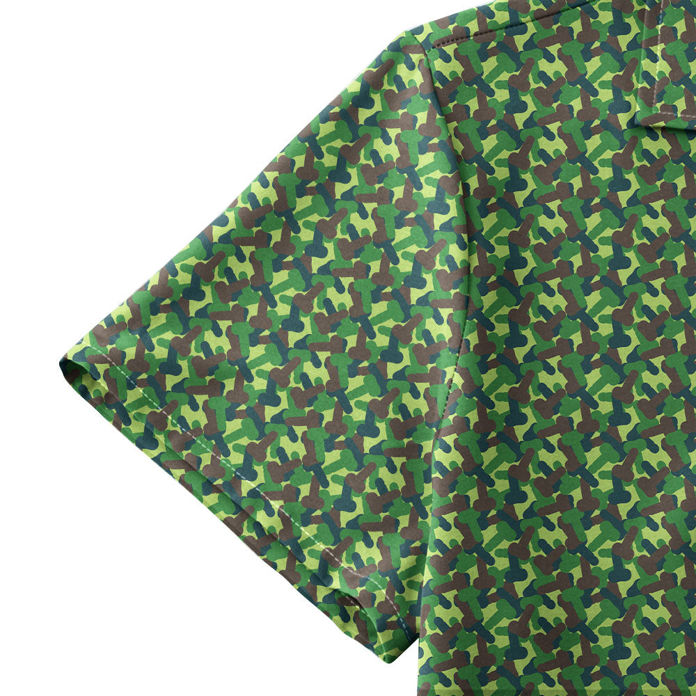 Camouflage - Funny Golf Hawaiian Shirt-Hawaiian Shirt-Gerbera Prints
