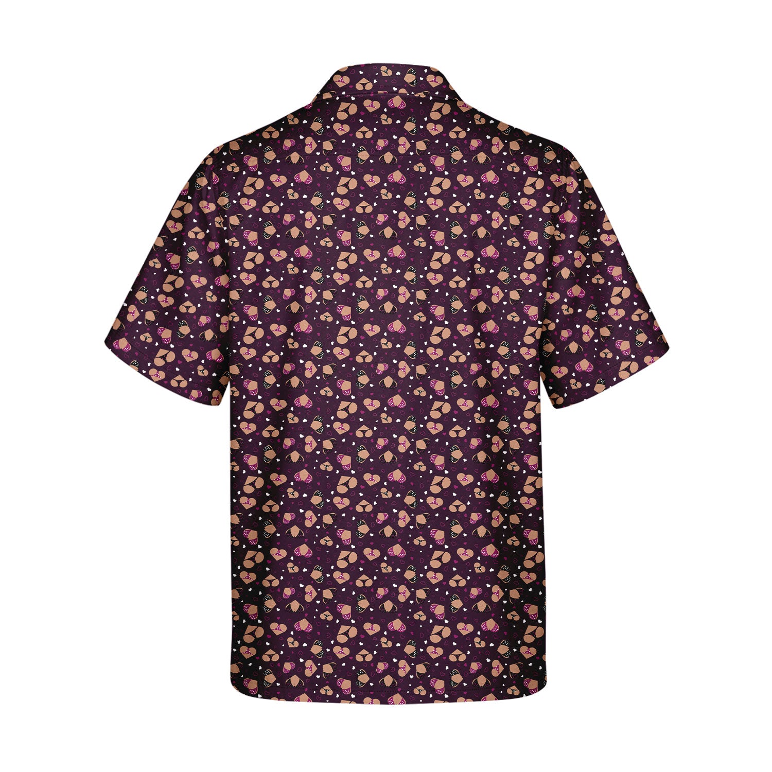 Hearts Like Breast - Funny Golf Hawaiian Shirt-Hawaiian Shirt-Gerbera Prints