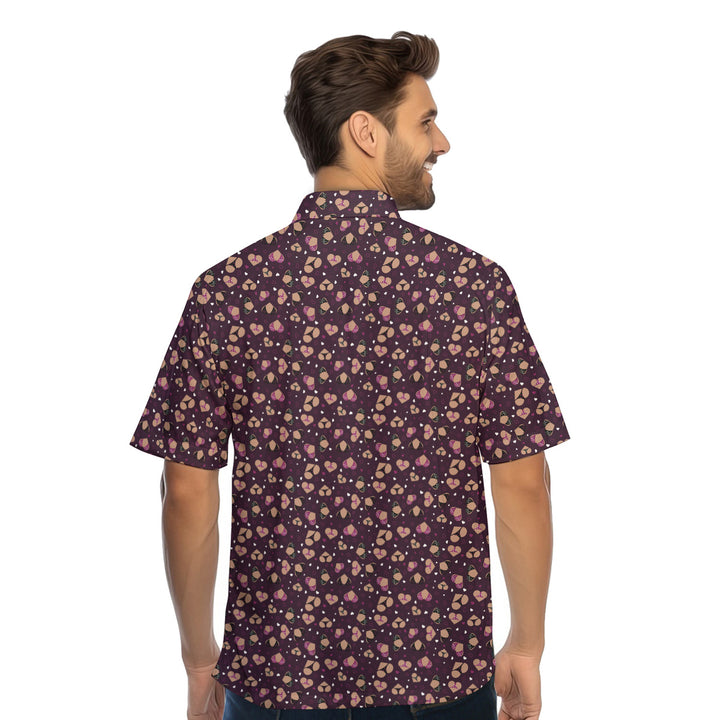 Hearts Like Breast - Funny Golf Hawaiian Shirt