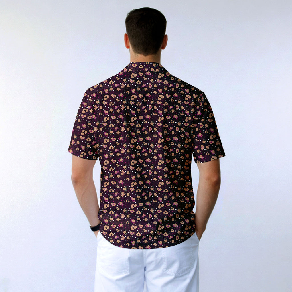 Hearts Like Breast - Funny Golf Hawaiian Shirt-Hawaiian Shirt-Gerbera Prints