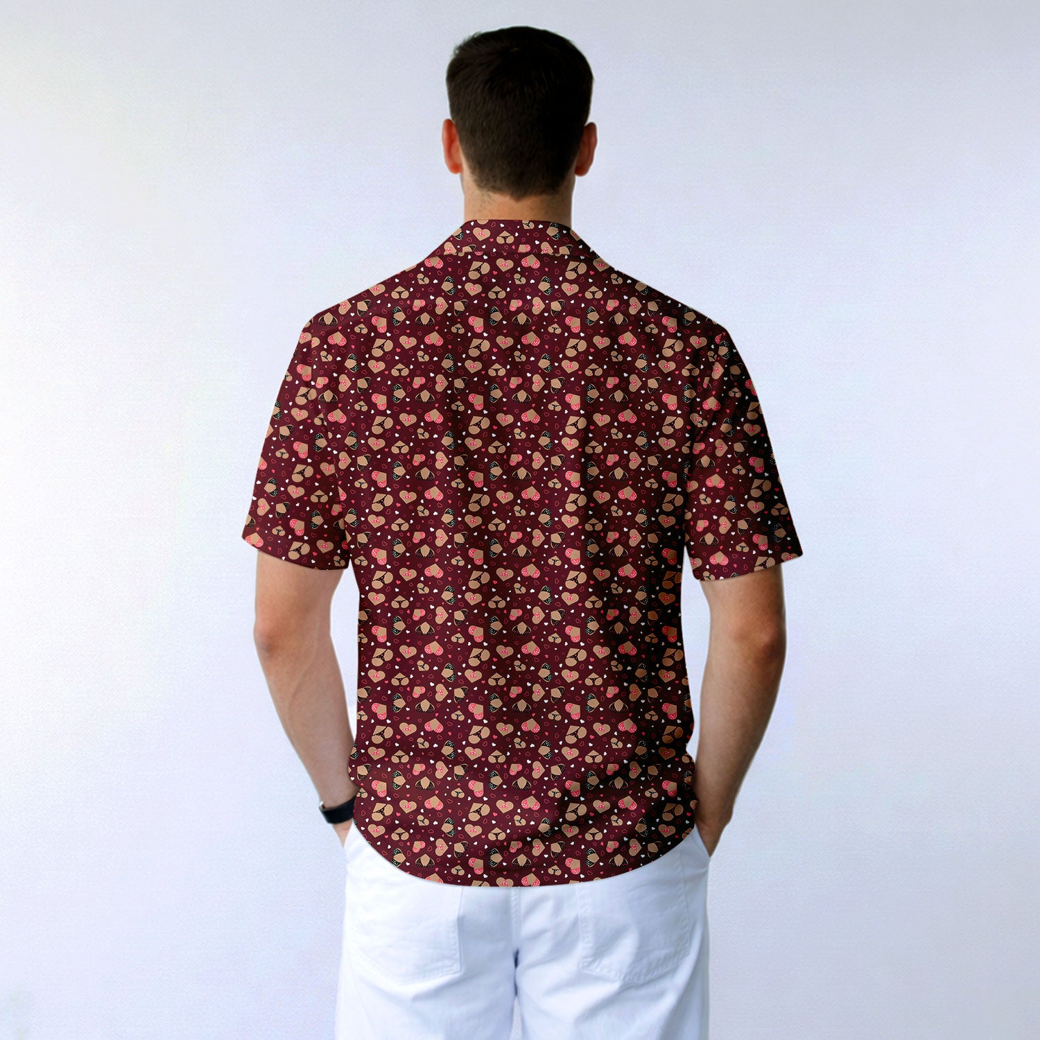 Hearts Like Breast - Funny Golf Hawaiian Shirt-Hawaiian Shirt-Gerbera Prints