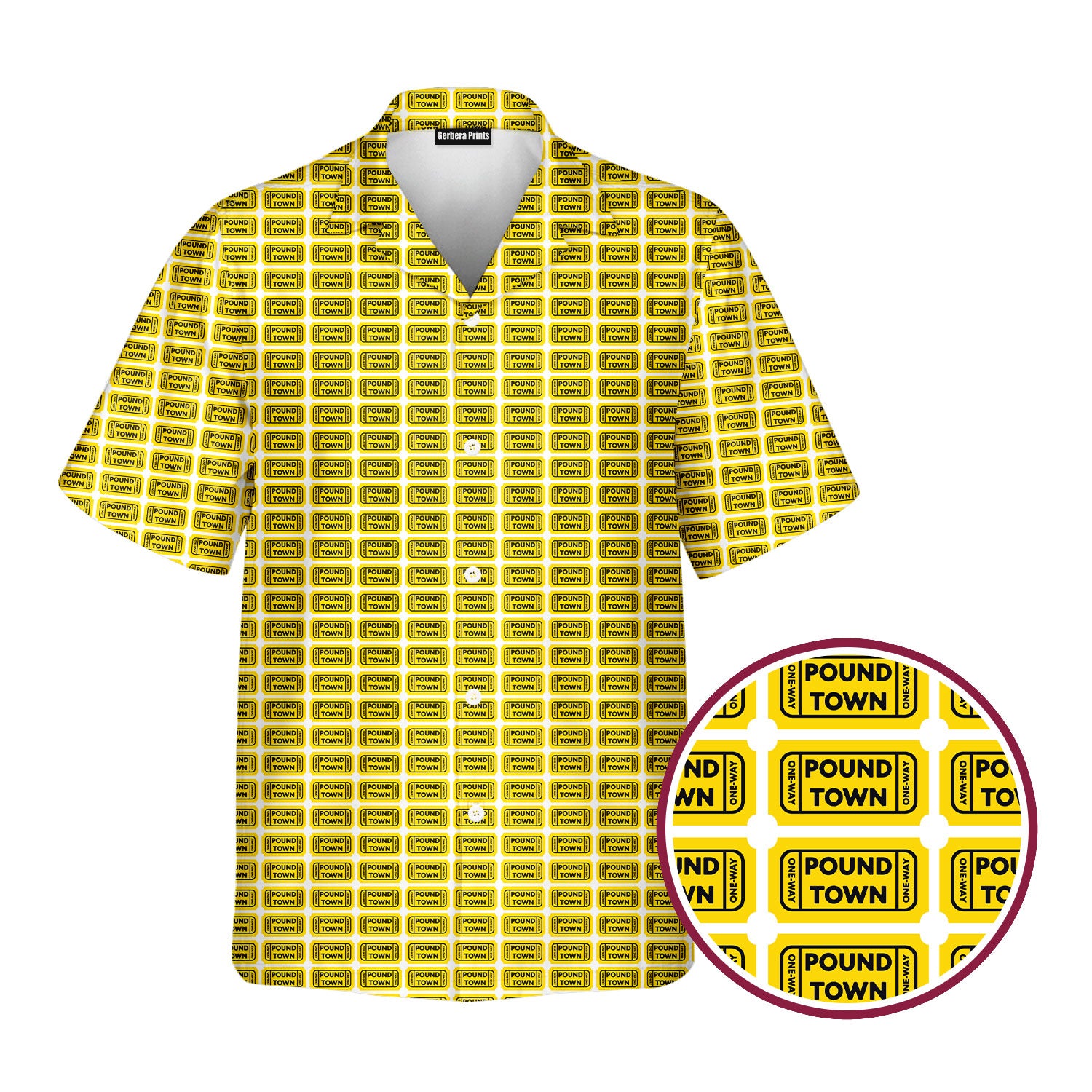 Pound Town - Funny Golf Hawaiian Shirt