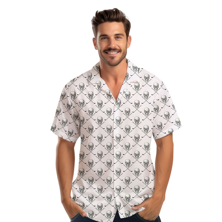 Skull Golf - Golf Hawaiian Shirt