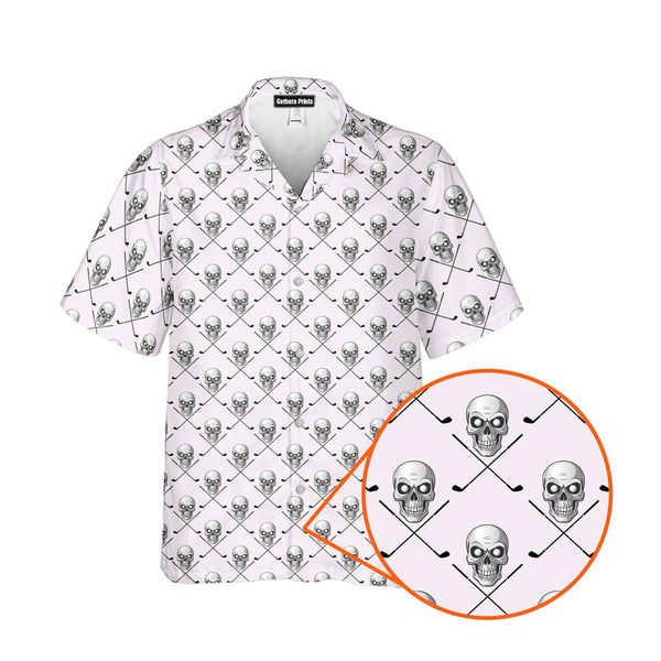 Skull Golf - Golf Hawaiian Shirt