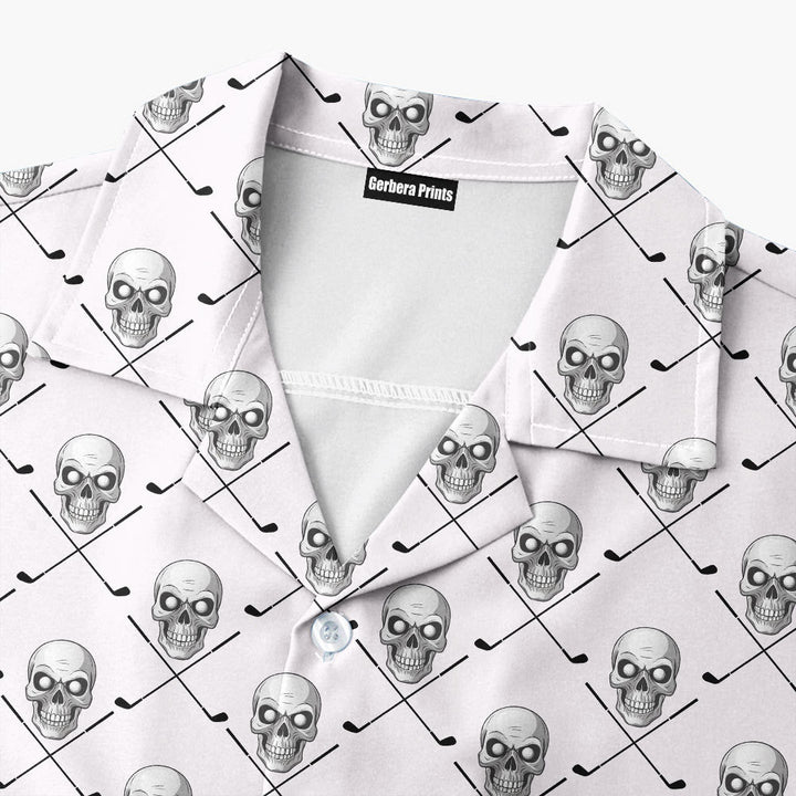 Skull Golf - Golf Hawaiian Shirt