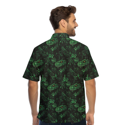 Hidden Dinosaur - Golf Hawaiian Shirt