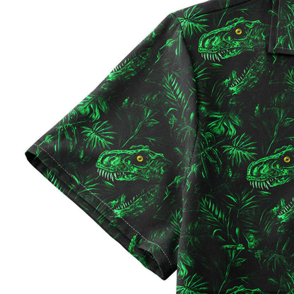 Hidden Dinosaur - Golf Hawaiian Shirt