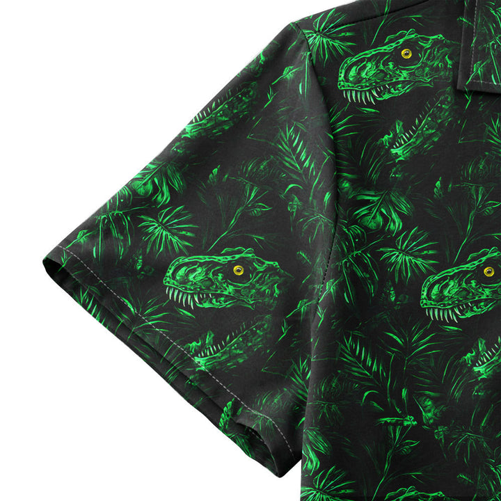 Hidden Dinosaur - Golf Hawaiian Shirt