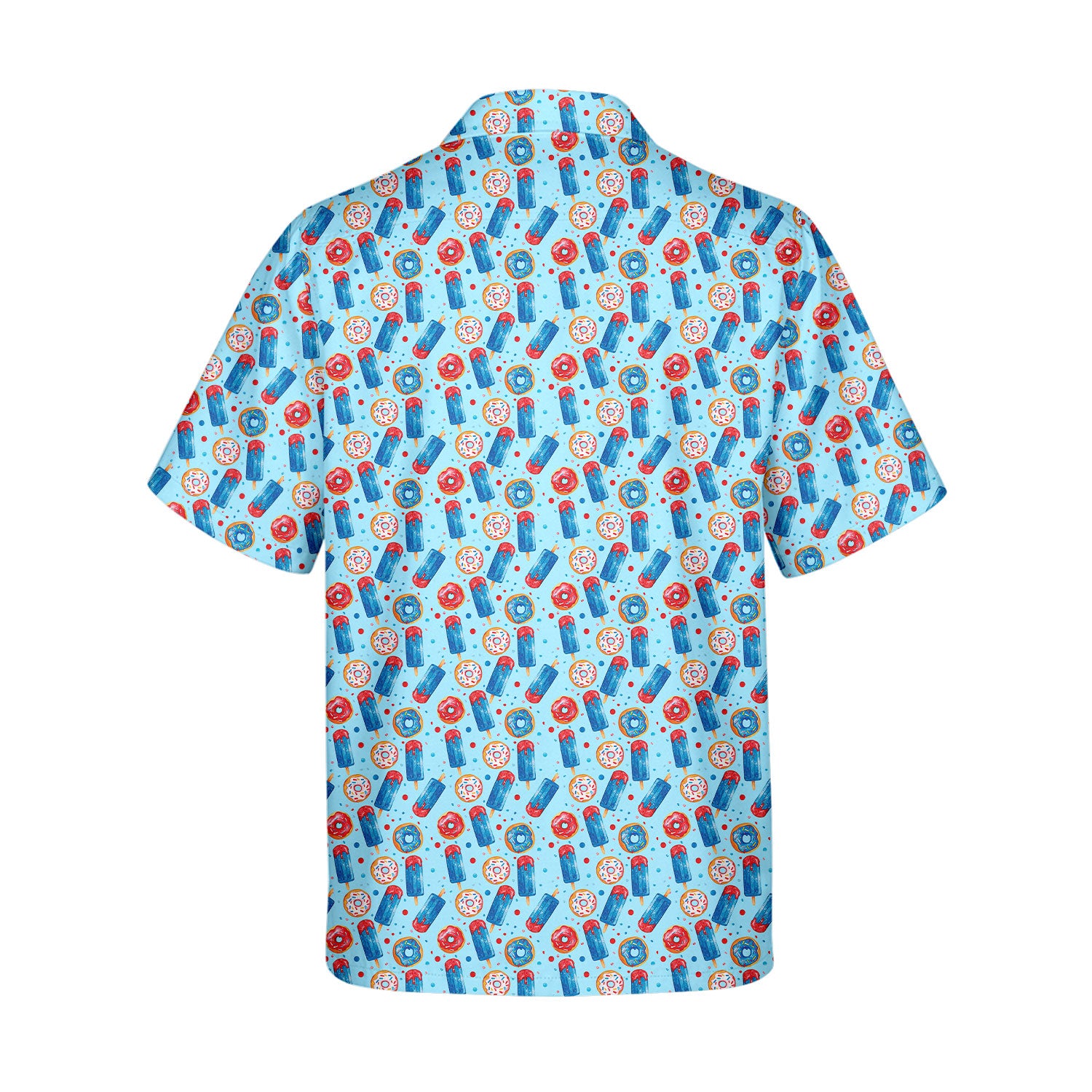 Patriotic Rocket Ice-Pop - Golf Hawaiian Shirt-Hawaiian Shirt-Gerbera Prints