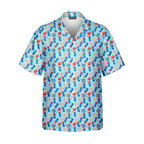 Patriotic Rocket Ice-Pop - Golf Hawaiian Shirt-Hawaiian Shirt-Gerbera Prints