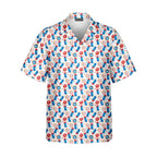 Patriotic Rocket Ice-Pop - Golf Hawaiian Shirt-Hawaiian Shirt-Gerbera Prints