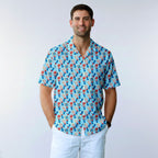 Patriotic Rocket Ice-Pop - Golf Hawaiian Shirt-Hawaiian Shirt-Gerbera Prints