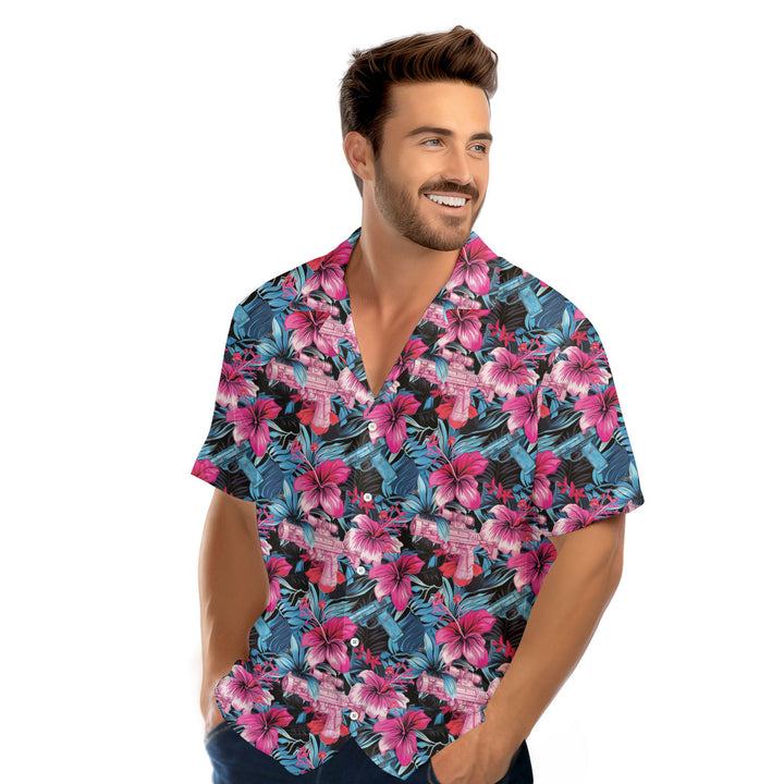 Gun Tropical Hawaiian Shirt