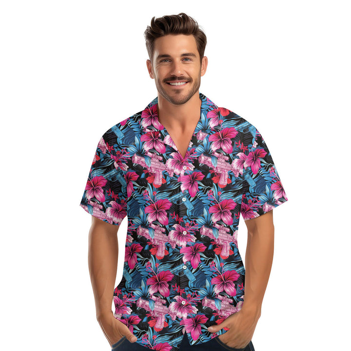 Gun Tropical Hawaiian Shirt