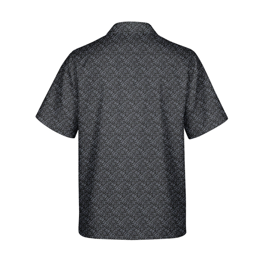 Back preview of Going Low - Funny Golf Hawaiian Shirt with your team and number