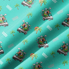 Parrot Drives Golf Cart - Funny Golf Hawaiian Shirt-Hawaiian Shirt-Gerbera Prints