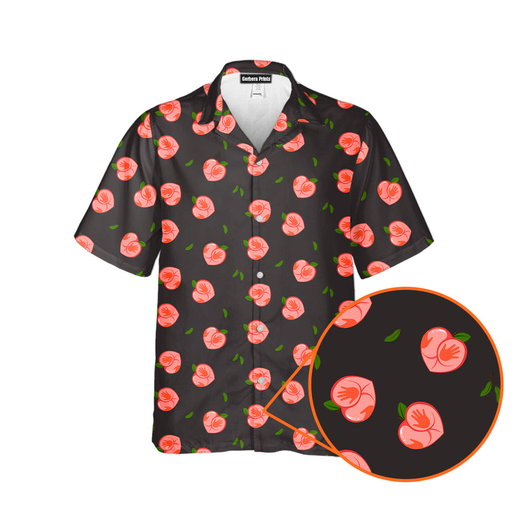 Nice Peaches - Funny Golf Hawaiian Shirt-Hawaiian Shirt-Gerbera Prints