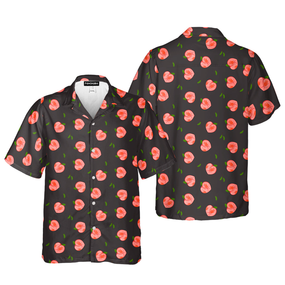 Nice Peaches - Funny Golf Hawaiian Shirt-Hawaiian Shirt-Gerbera Prints