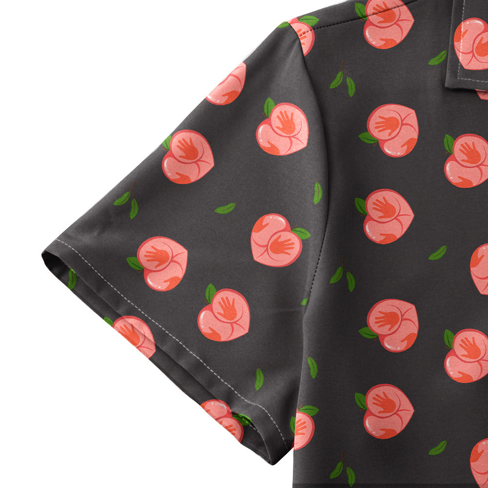 Nice Peaches - Funny Golf Hawaiian Shirt 