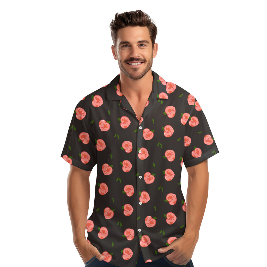 Nice Peaches - Funny Golf Hawaiian Shirt-Hawaiian Shirt-Gerbera Prints