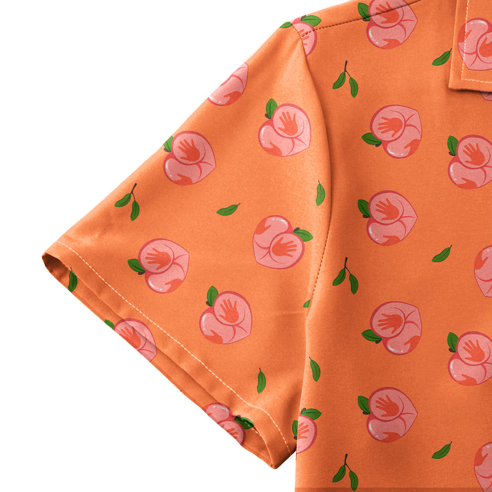 Nice Peaches - Funny Golf Hawaiian Shirt 