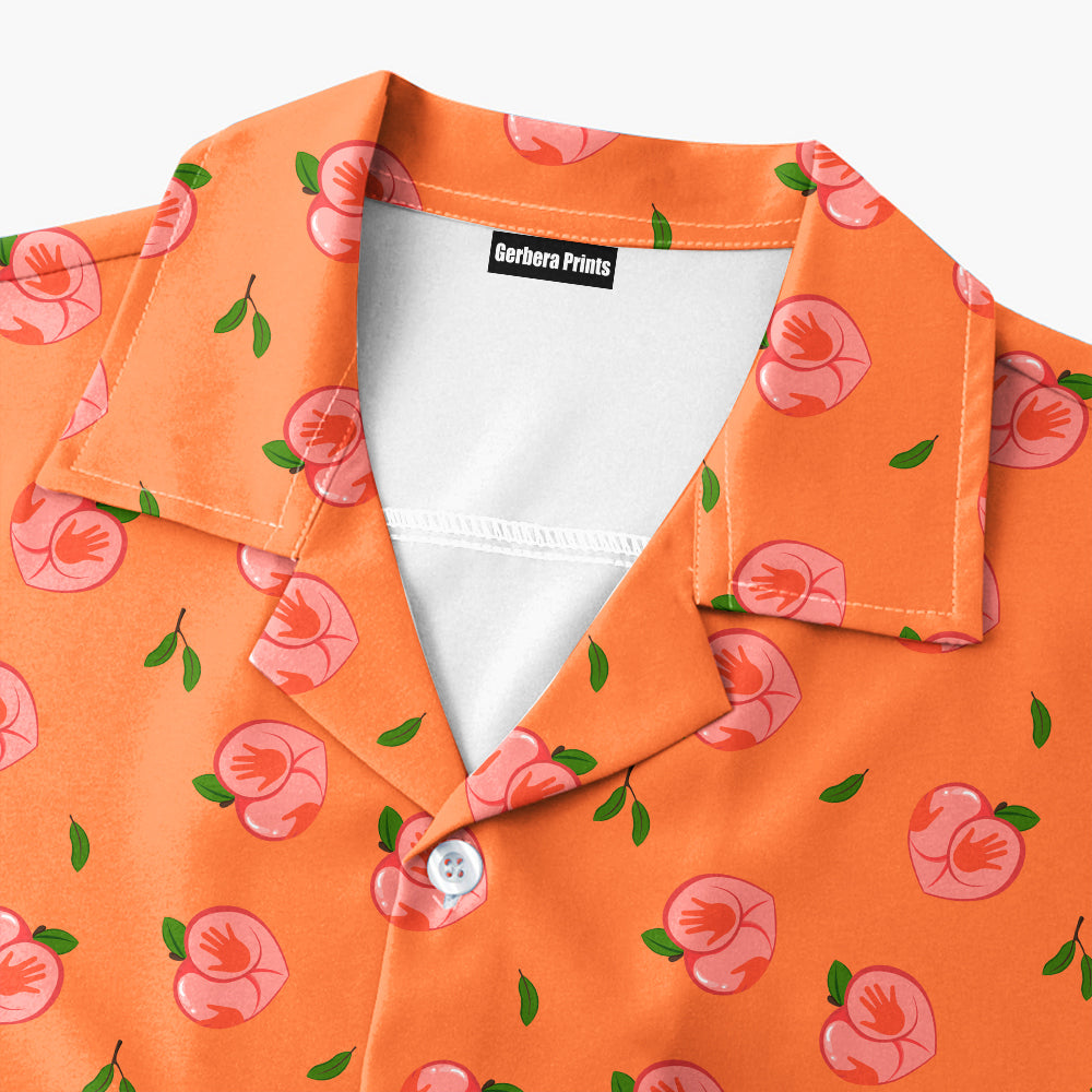 Nice Peaches - Funny Golf Hawaiian Shirt-Hawaiian Shirt-Gerbera Prints