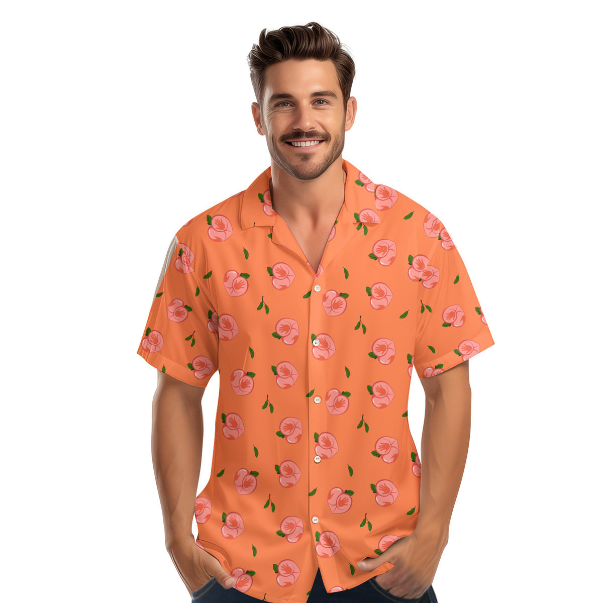 Nice Peaches - Funny Golf Hawaiian Shirt 