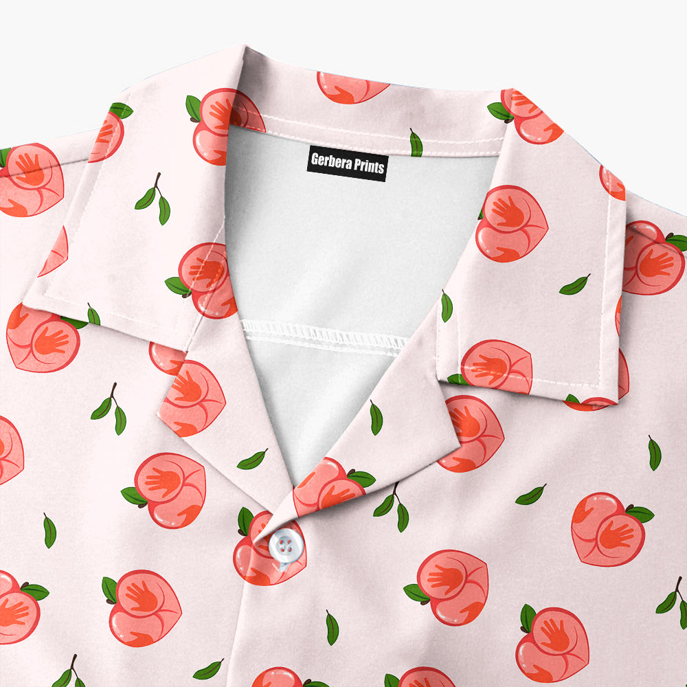 Nice Peaches - Funny Golf Hawaiian Shirt-Hawaiian Shirt-Gerbera Prints