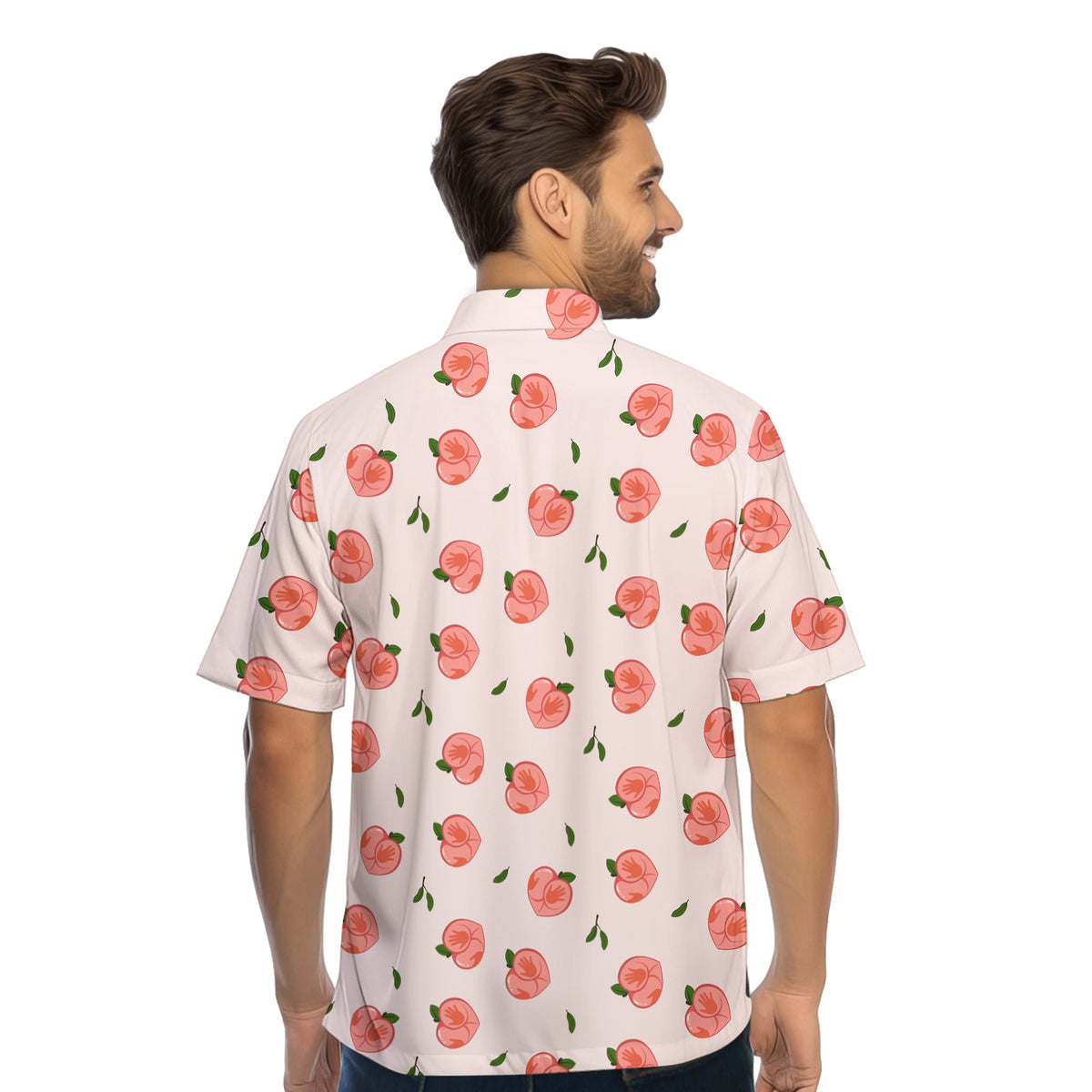 Nice Peaches - Funny Golf Hawaiian Shirt-Hawaiian Shirt-Gerbera Prints