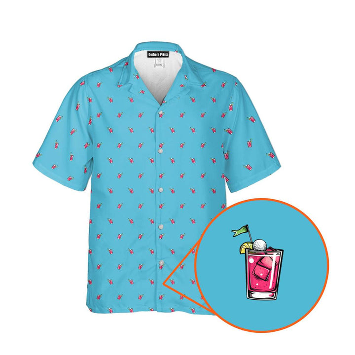 It's Fore O'clock Somewhere - Golf Hawaiian Shirt 