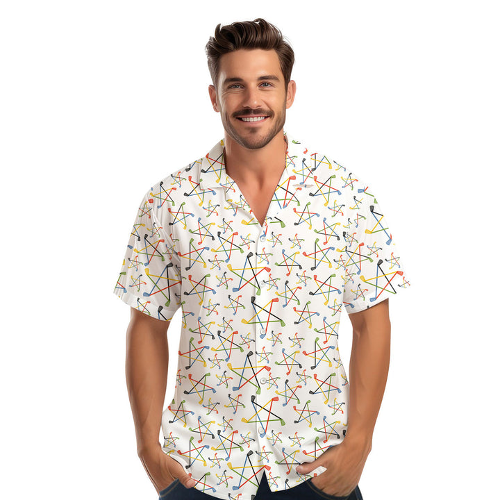 On Par Lets Play Throught - Golf Hawaiian Shirt