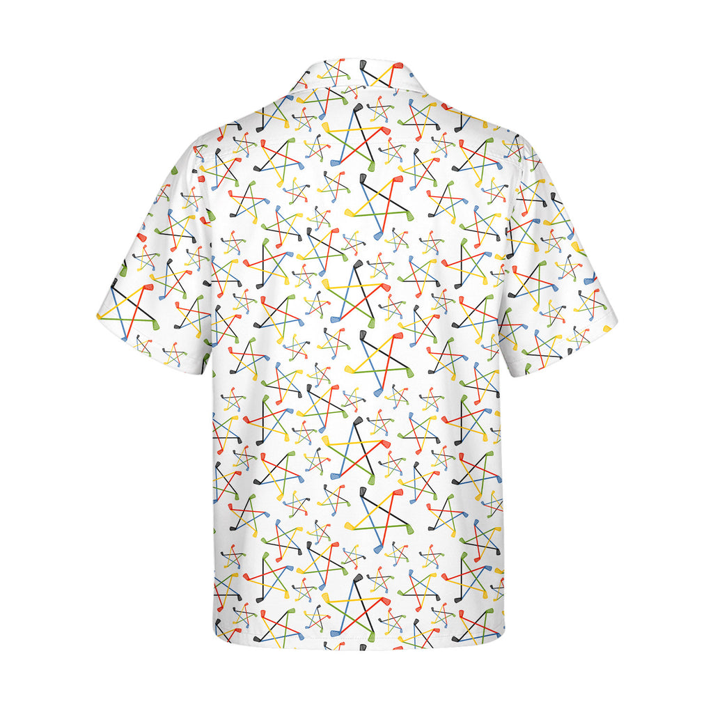 On Par Lets Play Throught - Golf Hawaiian Shirt-Hawaiian Shirt-Gerbera Prints