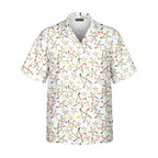 On Par Lets Play Throught - Golf Hawaiian Shirt-Hawaiian Shirt-Gerbera Prints