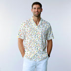 On Par Lets Play Throught - Golf Hawaiian Shirt-Hawaiian Shirt-Gerbera Prints