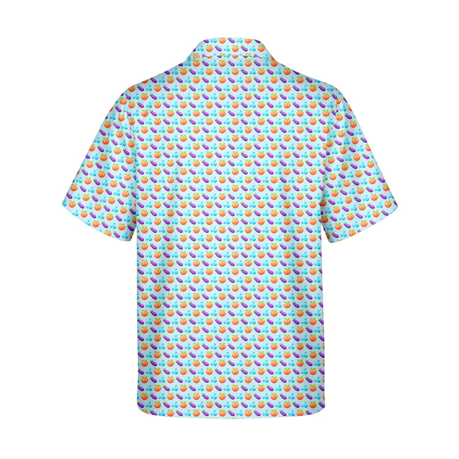 A Taste of Eggplant & Peach - Funny Golf Hawaiian Shirt-Hawaiian Shirt-Gerbera Prints