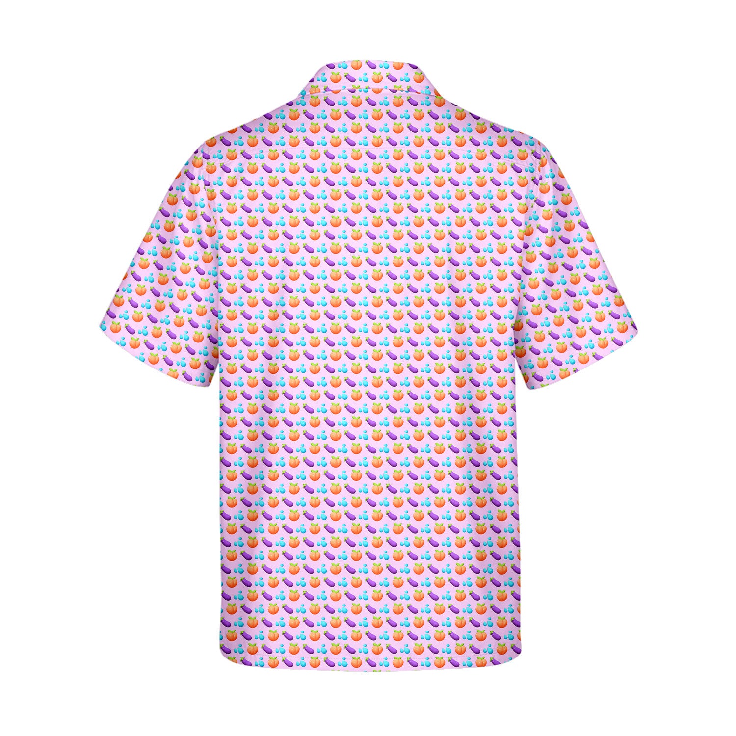 A Taste of Eggplant & Peach - Funny Golf Hawaiian Shirt-Hawaiian Shirt-Gerbera Prints
