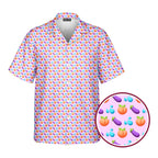 A Taste of Eggplant & Peach - Funny Golf Hawaiian Shirt-Hawaiian Shirt-Gerbera Prints