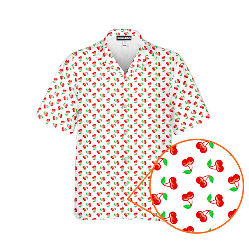 Fruits Cherry Breast - Funny Golf Hawaiian Shirt