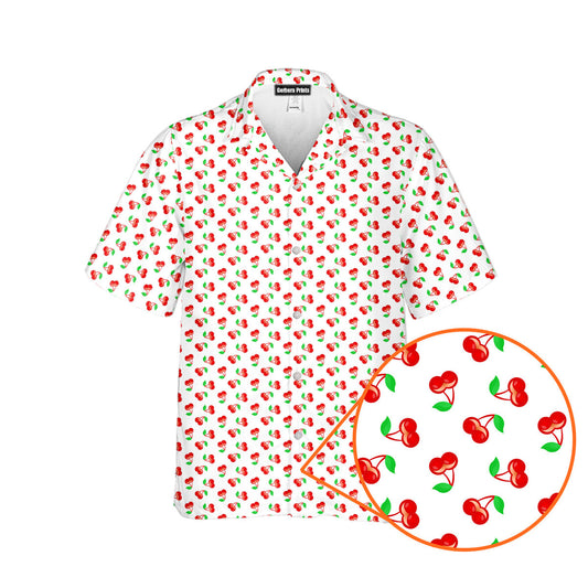 Fruits Cherry Breast - Funny Golf Hawaiian Shirt