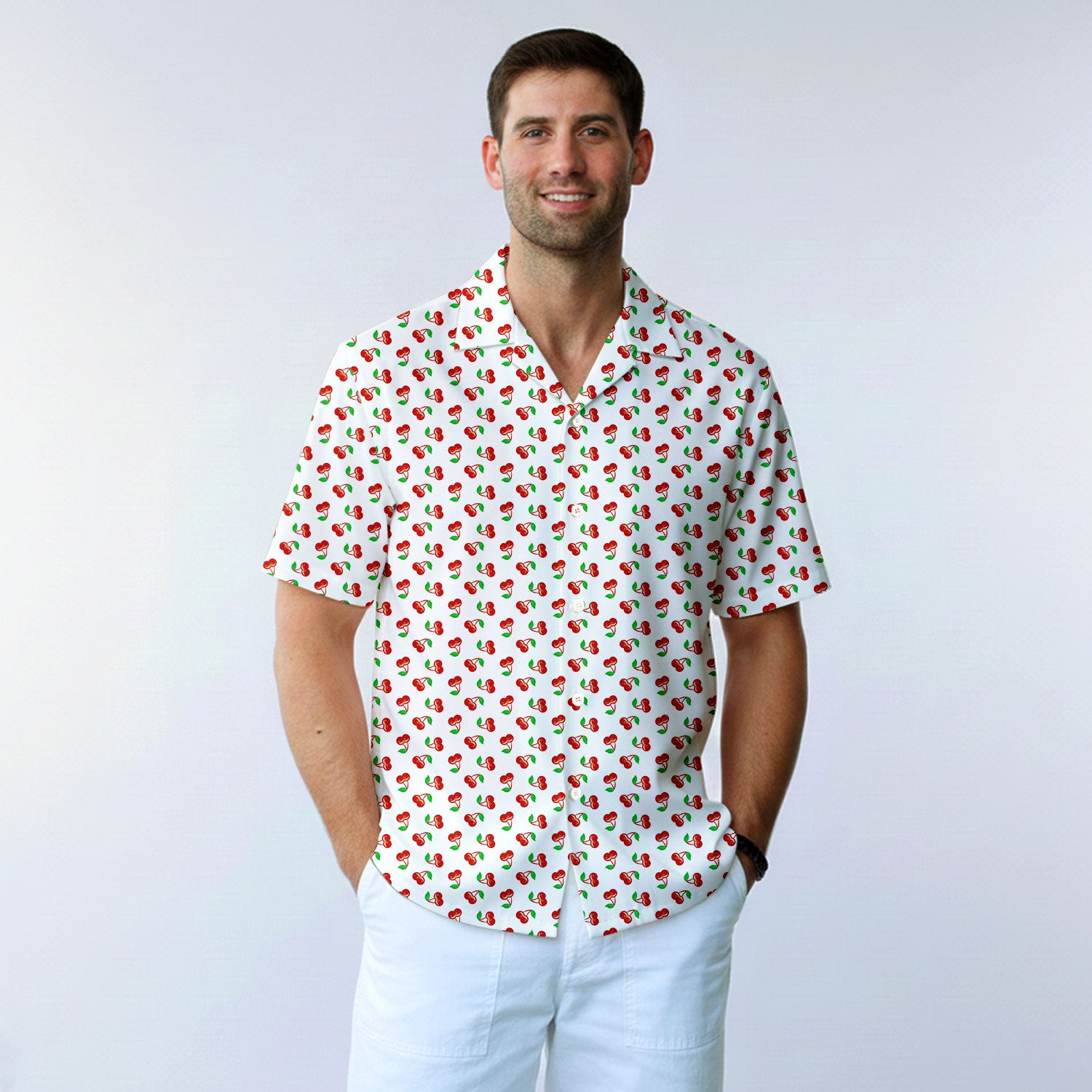 Fruits Cherry Breast - Funny Golf Hawaiian Shirt-Hawaiian Shirt-Gerbera Prints