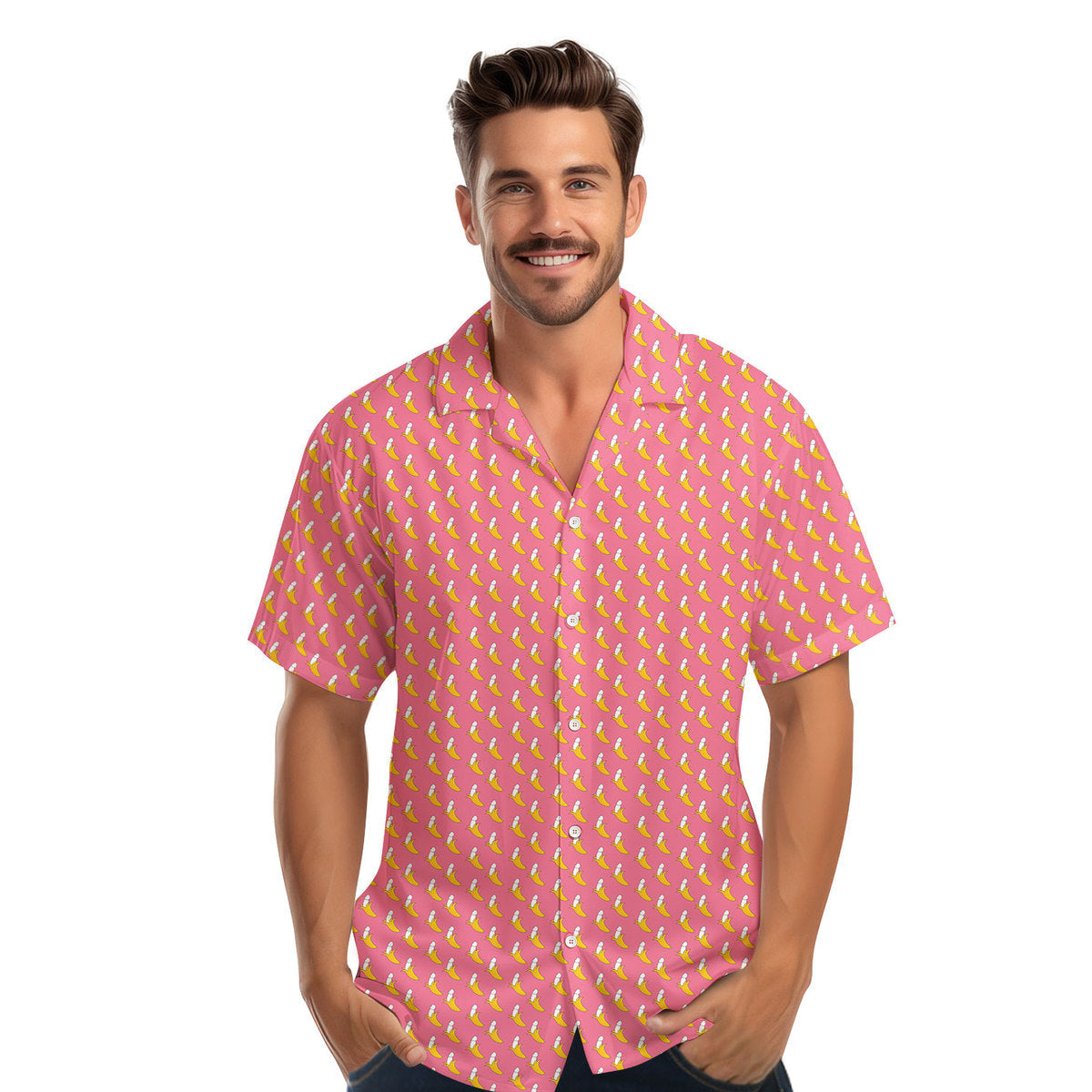 Banana Peel - Funny Golf Hawaiian Shirt 