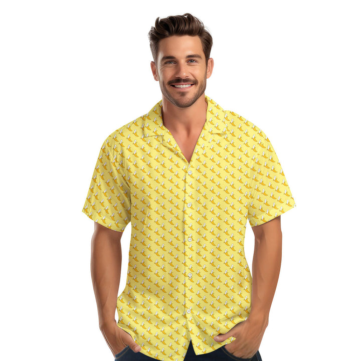 Banana Peel - Funny Golf Hawaiian Shirt 