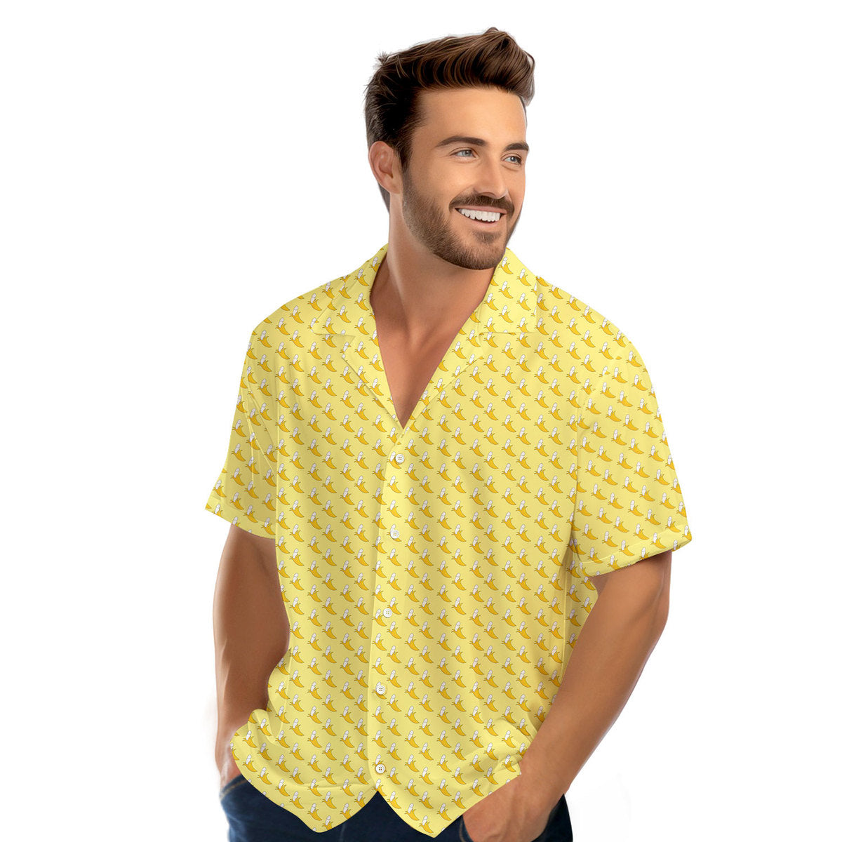Banana Peel - Funny Golf Hawaiian Shirt 